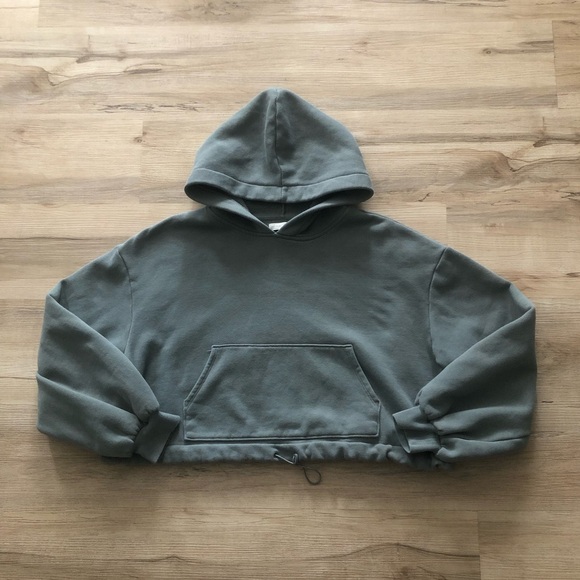 OAK + FORT Cropped Hoodie - Picture 2 of 7